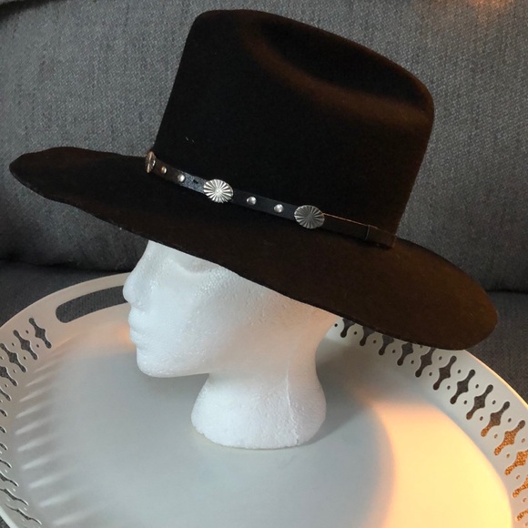 Wrangler Riata Riviera unisex wool cowboy hat made in the USA size 6 7/8 (55) $_57.JPG?set_id=880000500F main image 3